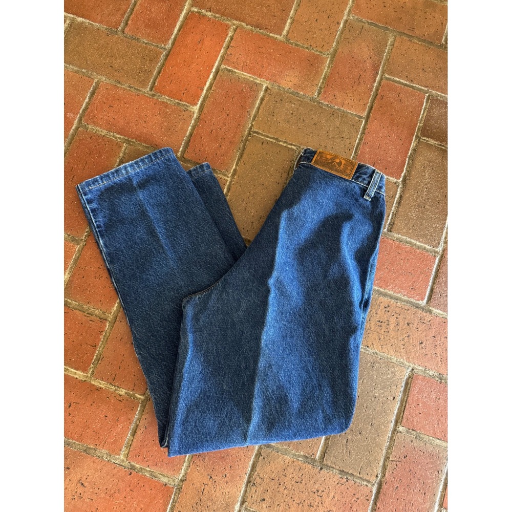 Vintage Rockies High Waisted Western Jeans Medium Wash Straight‎ Leg 29/9 37045